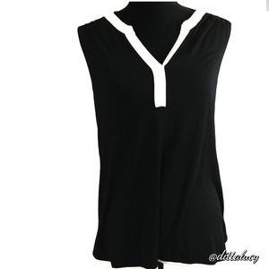 Spense Black and White top